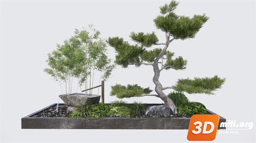 Mini Garden Skp Files 